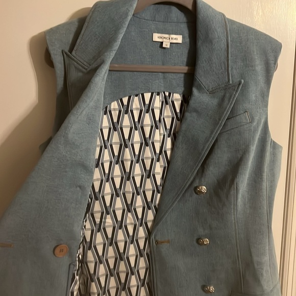 Veronica Beard Jules Denim Dress - Picture 7 of 7